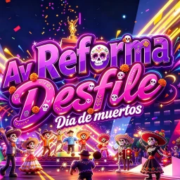 Reforma Ave. + Day of the Dead Parade  icon