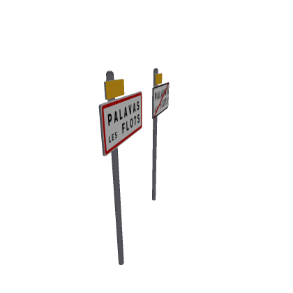 Panneaux d'agglomération