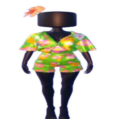Floral Set DTI Dress To Impress Item Roblox decal