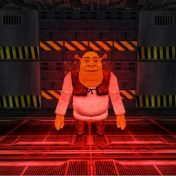 Survive Shrek the killer in area 51!