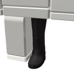 ROBLOX Staff Trouser Left Leg