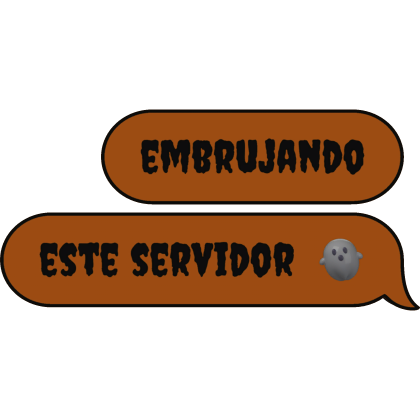 🎃 Halloween text bubble