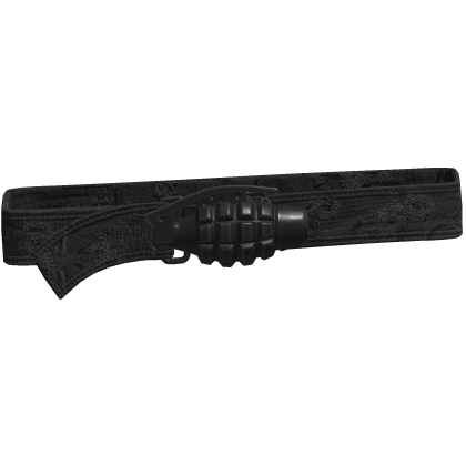 Y2k Grunge Grenade Belt Black 1.0 Roblox item