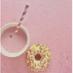 Strawberry donuts
