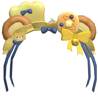 cute honey bear sweet pancake adorable headband