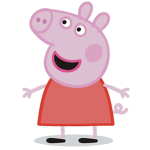 Peppa and Georgie