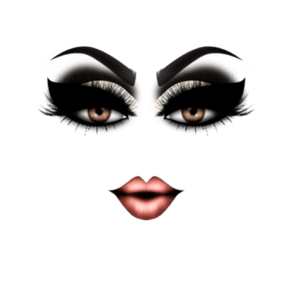 makeup face Roblox decal