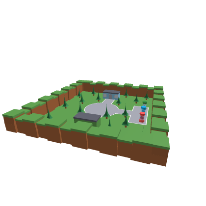Simulator map