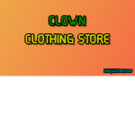 Clown clothing store :)