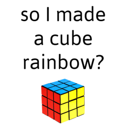 rainbow cube 😳 V1.1