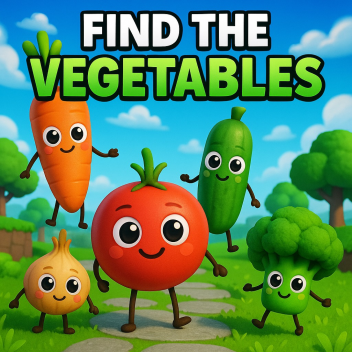 Find the vegetables! 🍎🥝 [15]