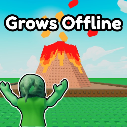 Grow a Volcano 🌋 official Roblox game thumbnail