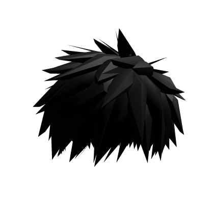 Super Spikey Anime Hair (black)