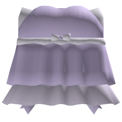 cute ruffled dress w/ bow purple