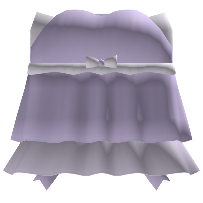 cute ruffled dress w/ bow purple
