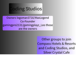 Coding Studios Testing for testing games.