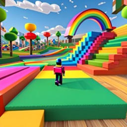 Obby But You Can't Stop Running!