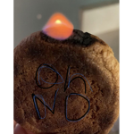 The flaming cookies