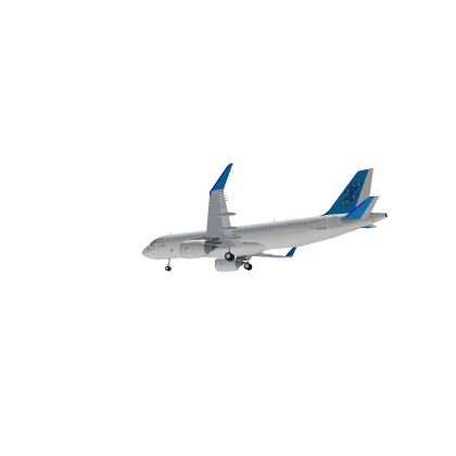 A320 NEO blue skies edition