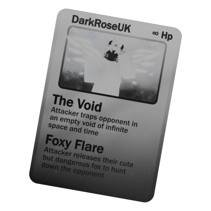 DarkRoseUK's Trading Card thumbnail