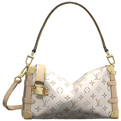 White Luxury Designer Rich LV Purse 3.0