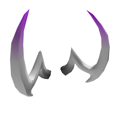 Inverted Wicked Horns (Purple) Roblox item