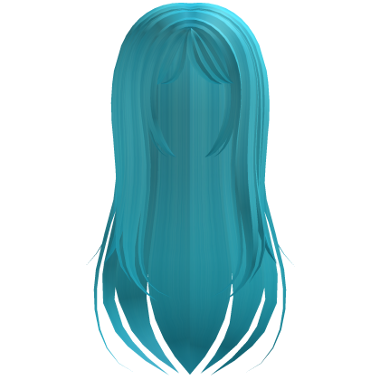 : ୨୧ Sweet Doll Layered Hair in blue Roblox item