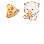 Pizza party girls