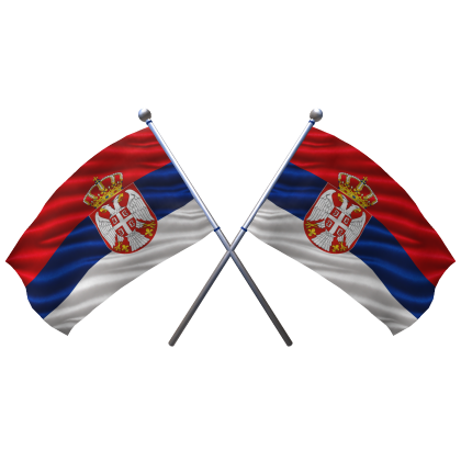 🇷🇸 Serbia Shoulder Double Flag Roblox item