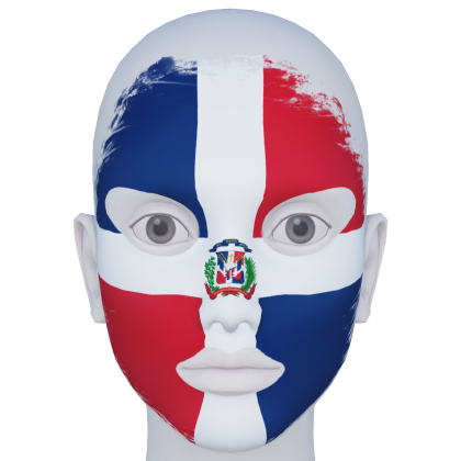 Dominican Republic Facepaint