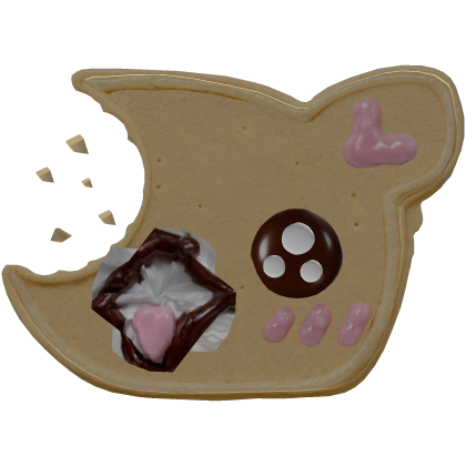 𐔌ྀི┊Adorable Kawaii Frosting Bear Cookie
