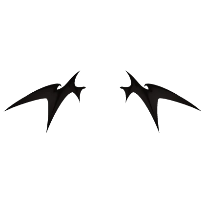 Gothic Black Wings (V2) Roblox item thumbnail