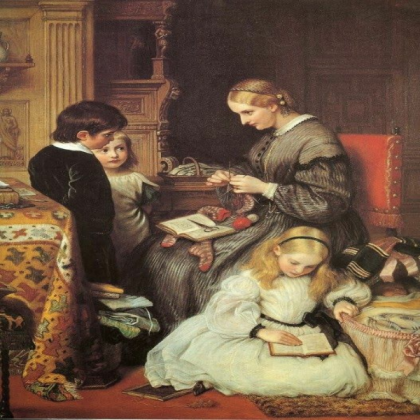 Victorian Family Painting Roblox decal