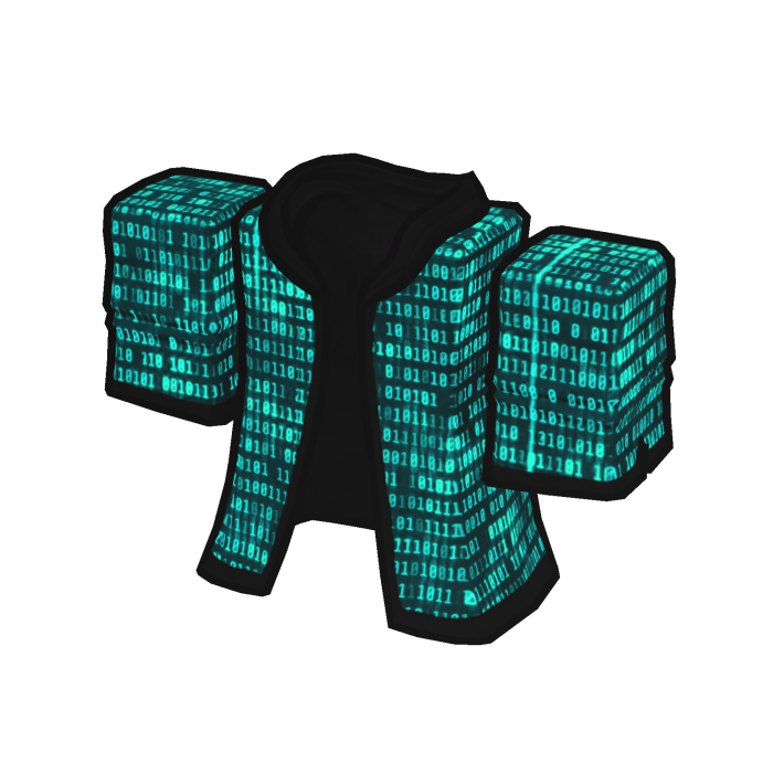 Hacker Cartoony Cyan Cloak🥷