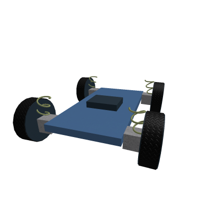 Car with suspension