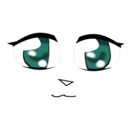 blueish eyes Roblox decal