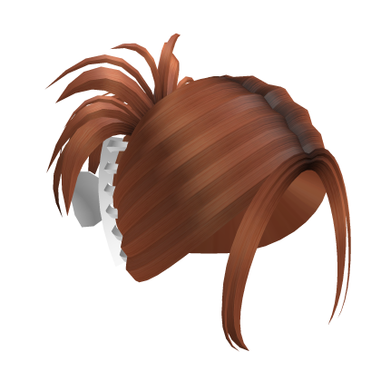 Y2K Clipped Summer Updo (Ginger) - Roblox