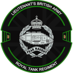 BA - Royal Tank Regiment.