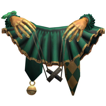 Green Gold Royal Jester Collar Roblox item