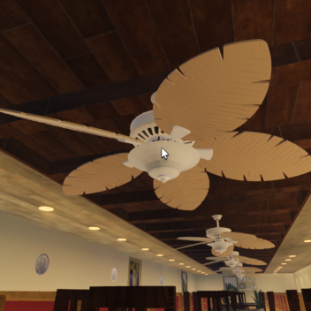 Ceiling Fans at Olive Garden