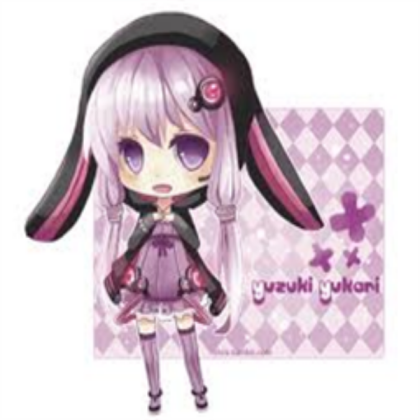 Yuzuki Yukari chibi Roblox decal