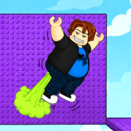 [💩]+1 Fat To Fart Obby Escape
