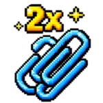2x Paperclips Roblox gamepass thumbnail