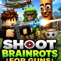 [NEW] Shoot Brainrots For Guns!!