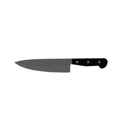 Low Poly Kitchen Knife