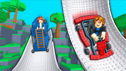 Chaos wózków zjeżdżalnych