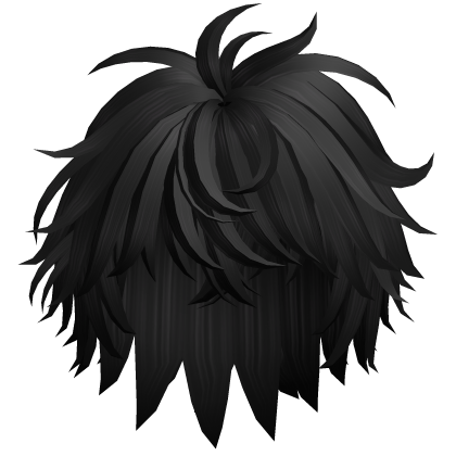 Alt Messy Shaggy Spiky Hair (Black)