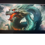 The dark fire Dragon
