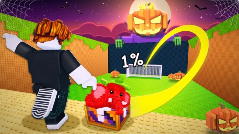 Kick a Lucky Block Roblox game thumbnail