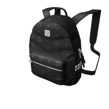 MCM Black Studded Backpack 1.0